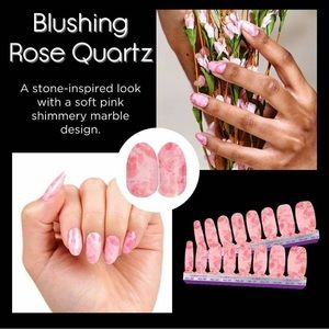 Color Street- Blushing Rose Quartz - 100% Real Nail Polish Strips